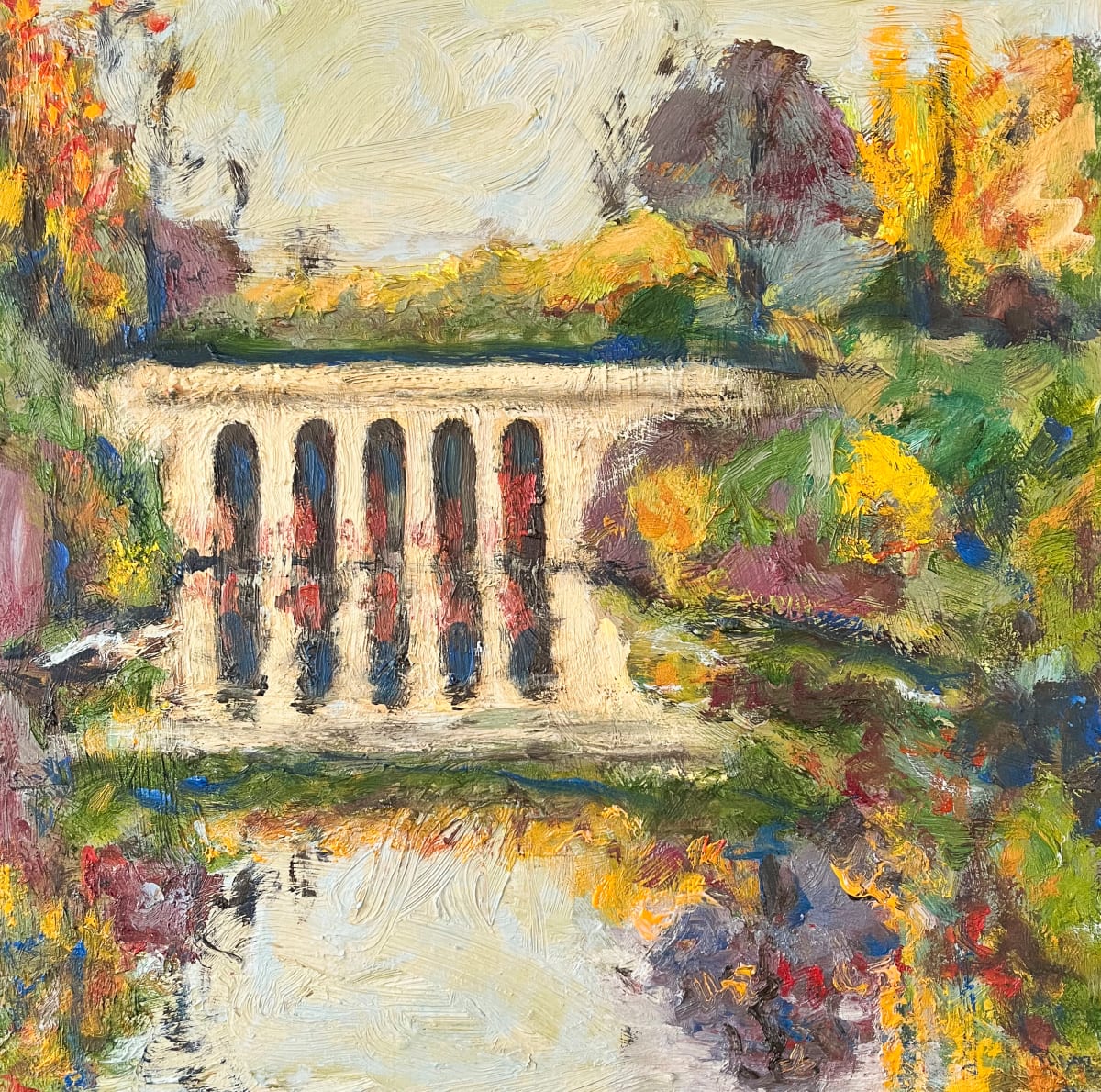 Hampstead Heath Viaduct by Stephanie Fuller 