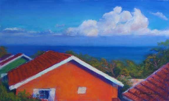 Jamaican View by Alecia Schmitz 
