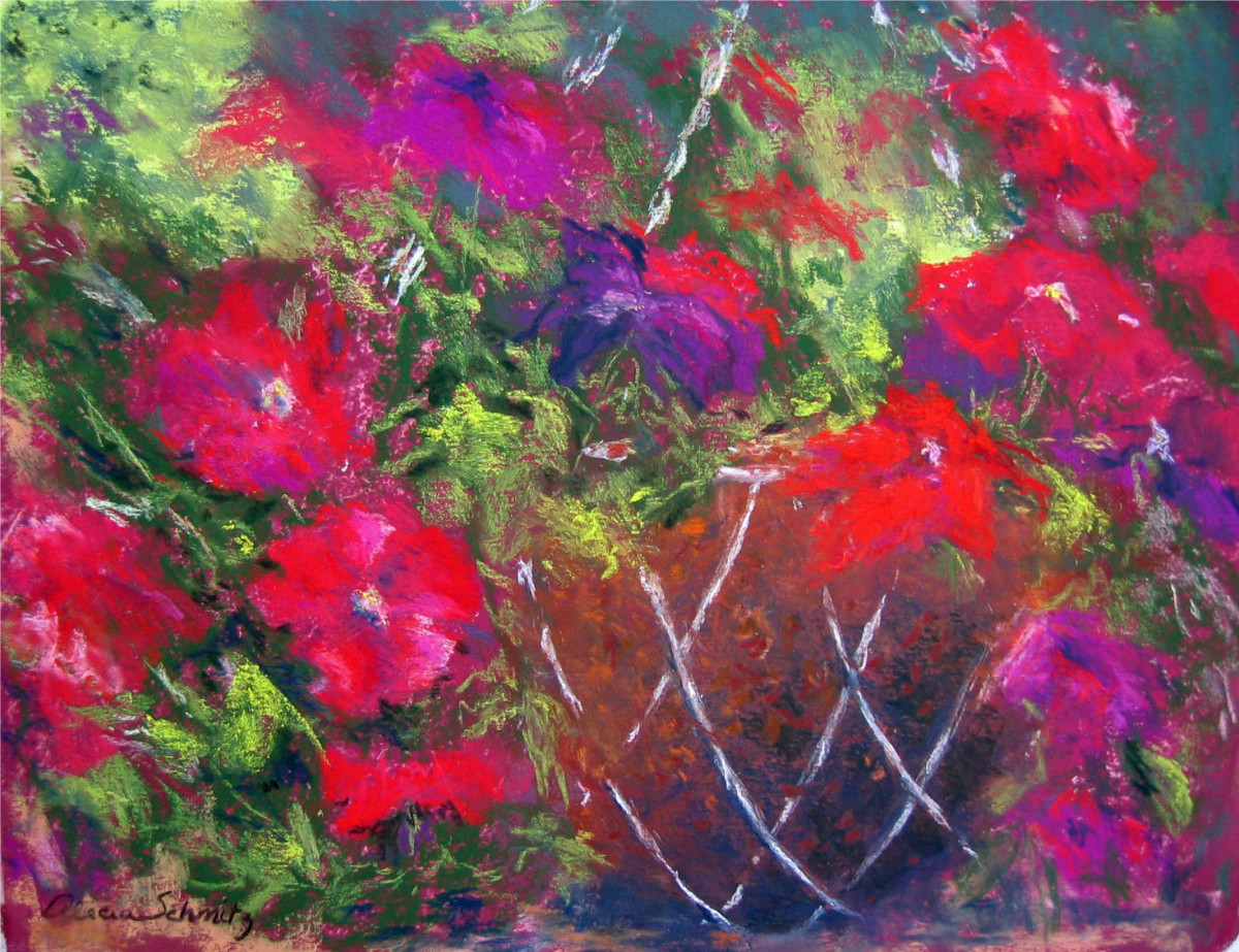 Petunia Basket by Alecia Schmitz 