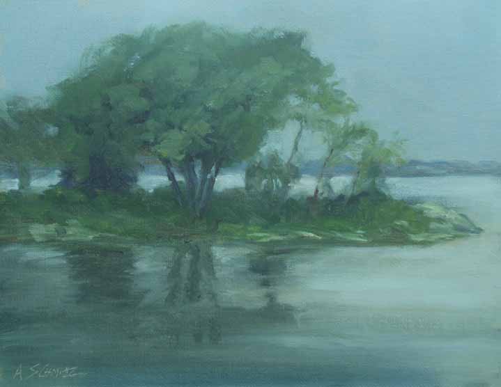 Quick Paint Before it Rains by Alecia Schmitz 