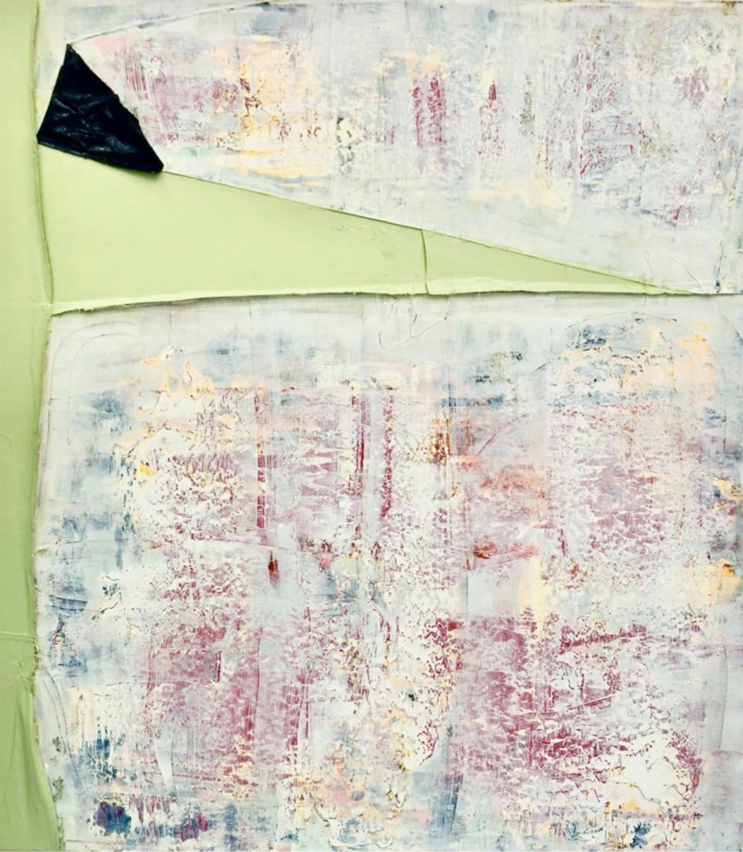 Between Ourselves aka Whitewashed by Khalilah Birdsong  Image: This work incorporates stitched elements that suggest repair and resilience, while three surface pockets represent hope, safety, and retreat. Drawing on Audre Lorde’s poetry, it examines silence and endurance, situating voice as both fragile and powerful.
