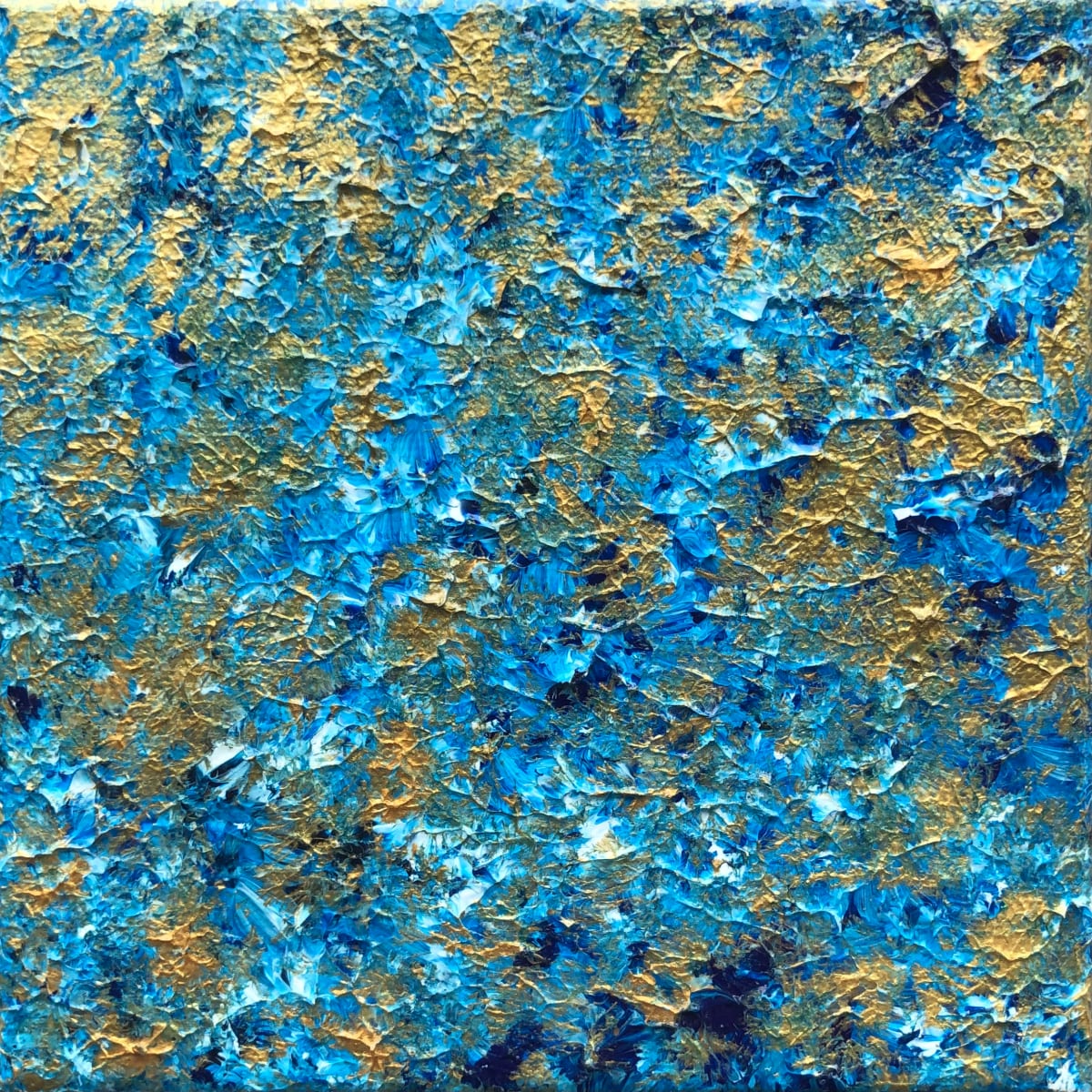 Carré Or Bleu by Jean-Francois Jadin 