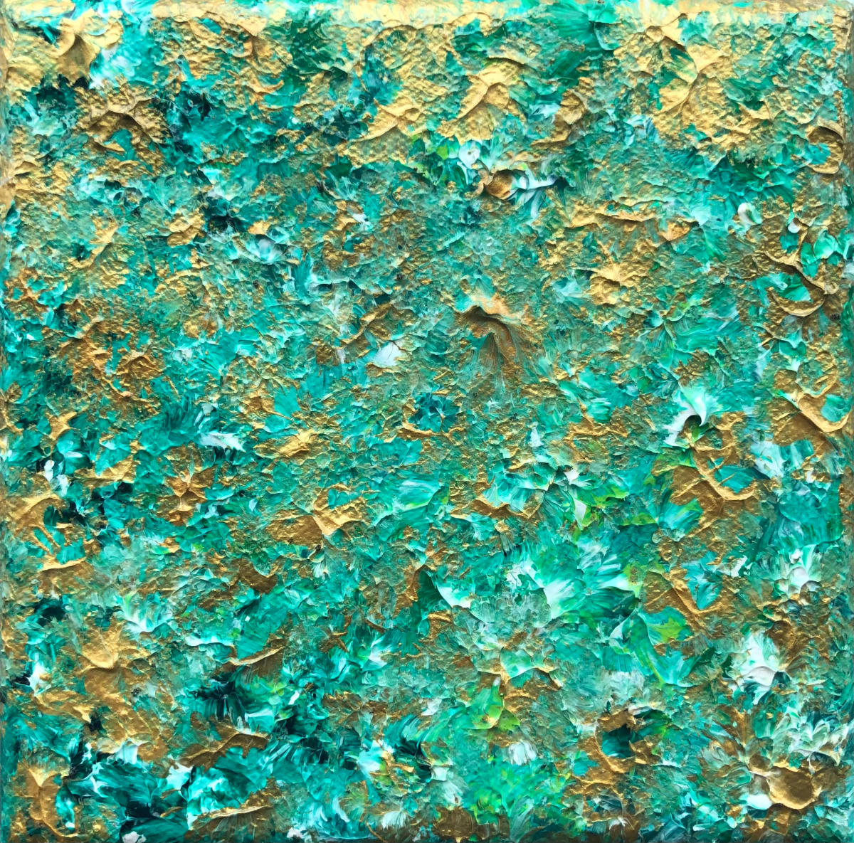 Carré Or Vert by Jean-Francois Jadin 