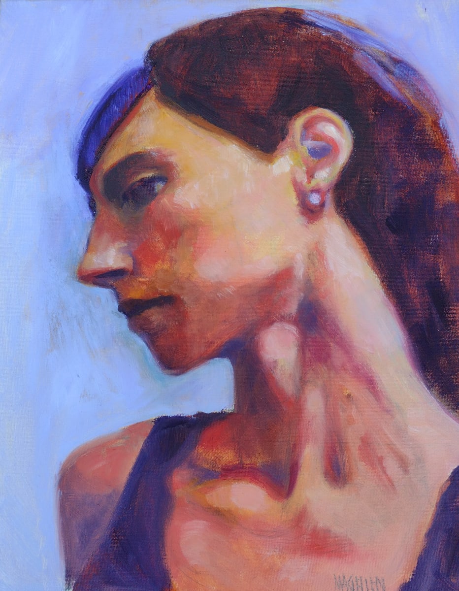 Oil Study: Cynthia by Cheryl Magellen 