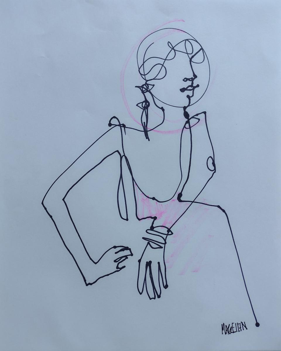 Gatsby Contour 01 by Cheryl Magellen 
