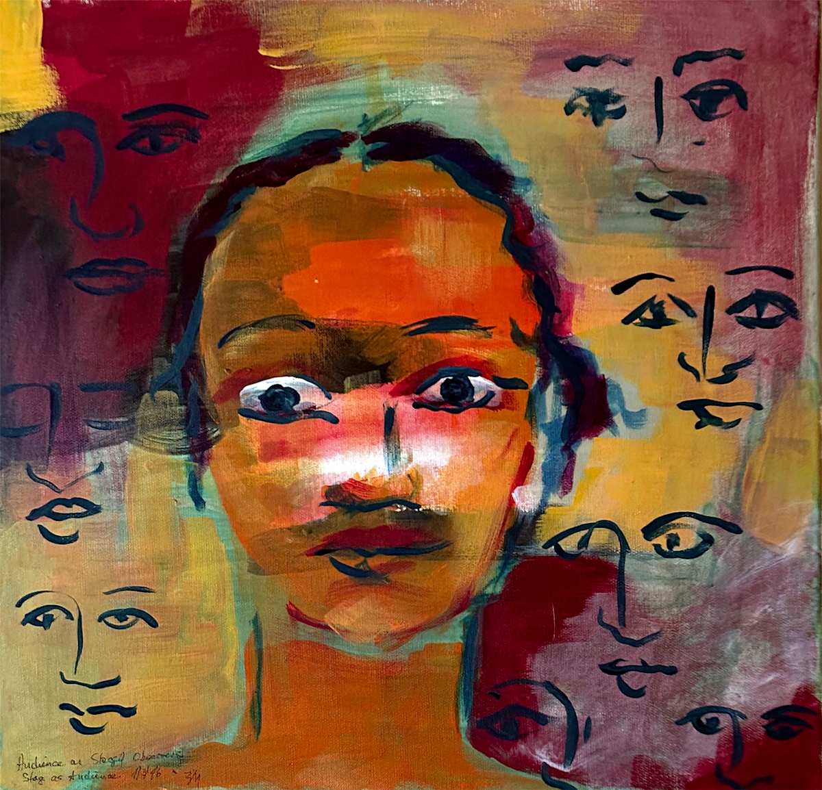 Audience as Staged Observers, Zari Harat by Zari Harat, Image 1.