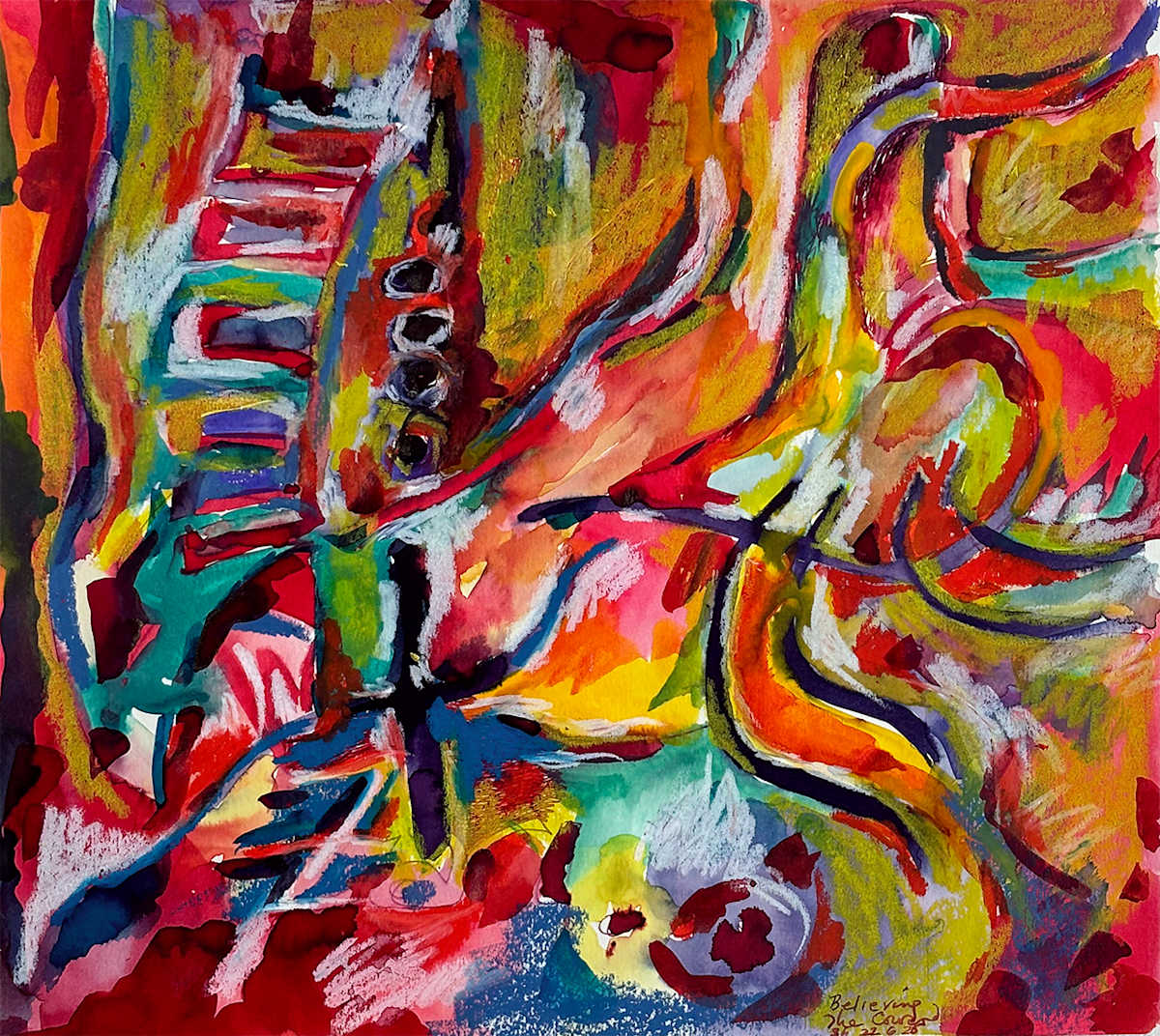 Believing the Coward, Zari Harat by Zari Harat, Image 1.