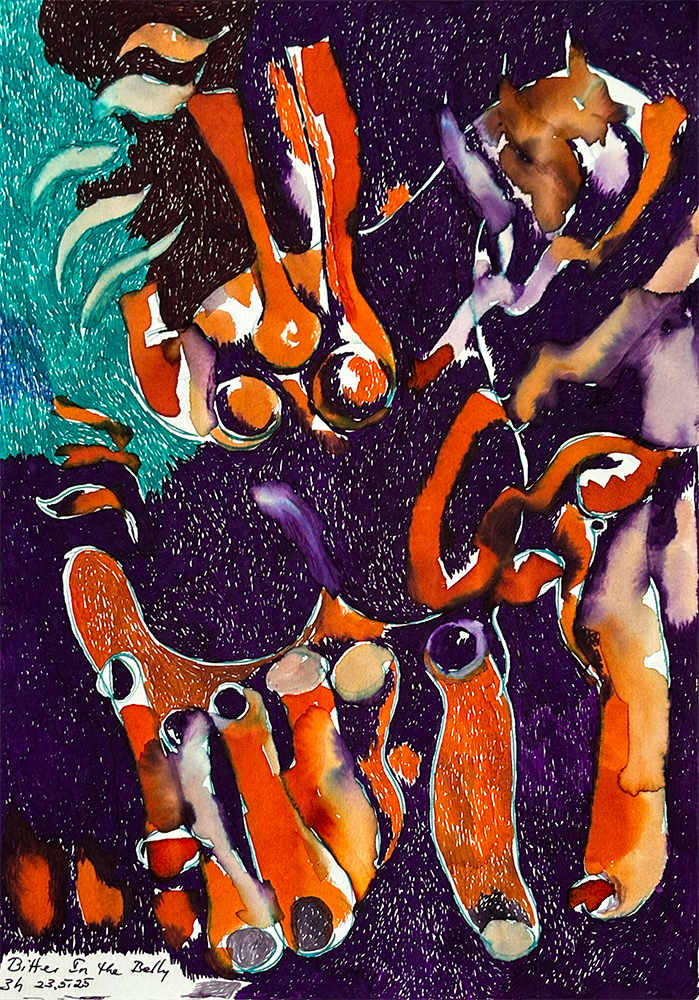 Bitter in the Belly, Zari Harat by Zari Harat, Image 1.