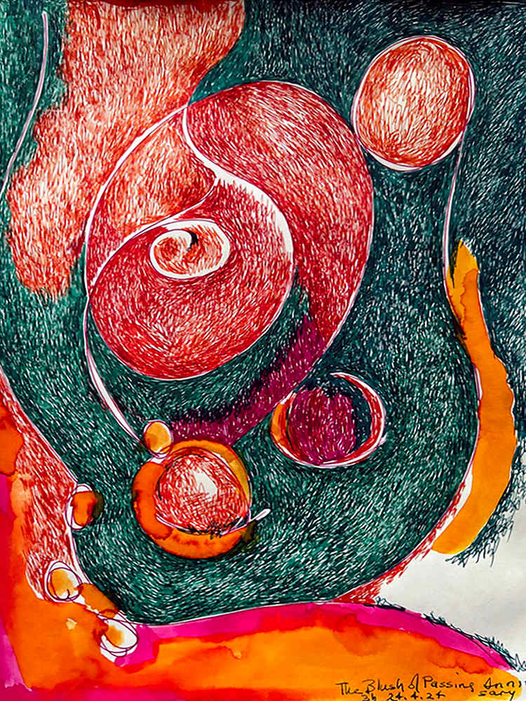 Blushing Anniversary, Zari Harat by Zari Harat, Image 1.