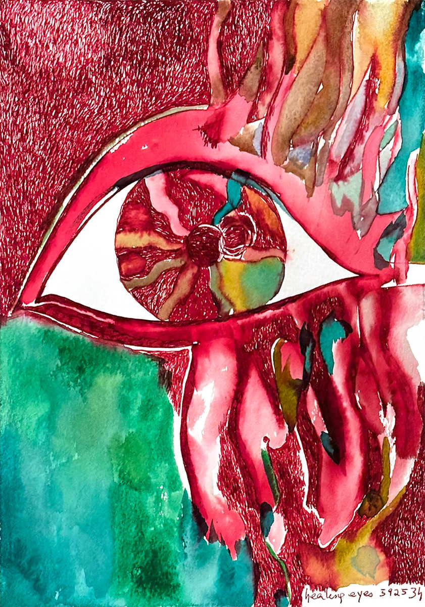 Healing Eyes, Zari Harat by Zari Harat, Image 1.