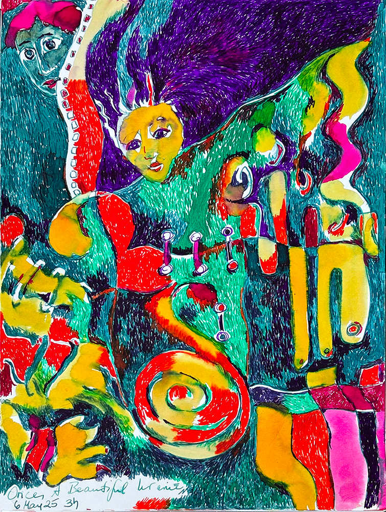 Once A Beautiful Uranie, Zari Harat by Zari Harat, Image 1.