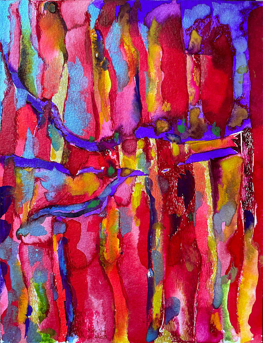 Path. Joy, Zari Harat by Zari Harat  Image: unshedding radiates