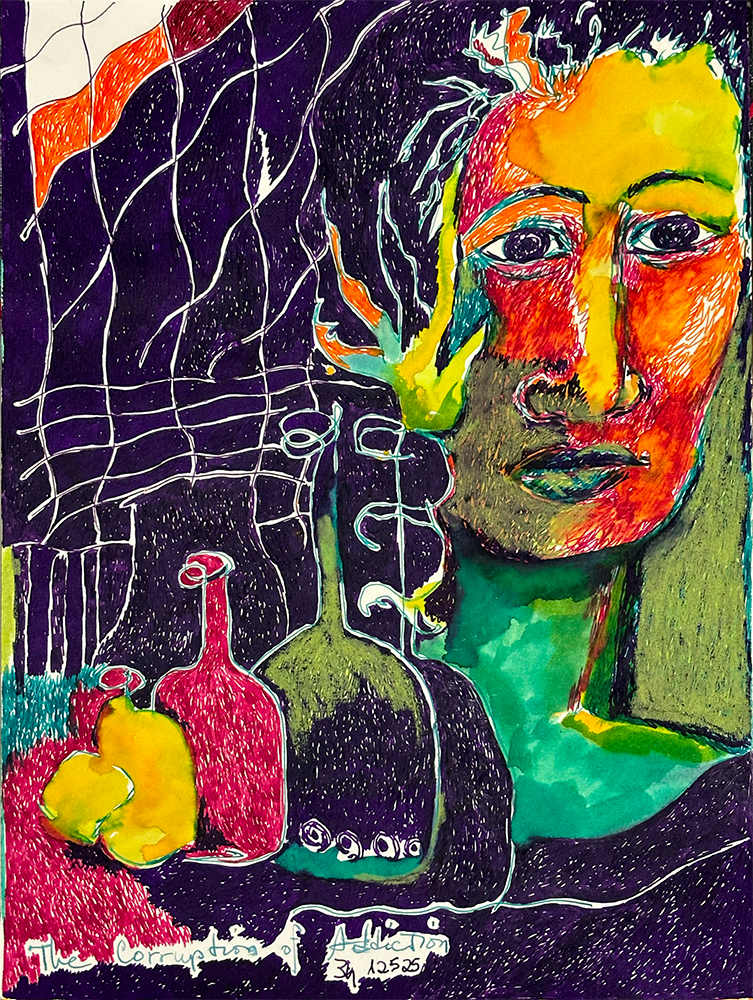 The Corruption of Addiction, Zari Harat by Zari Harat, Image 1.