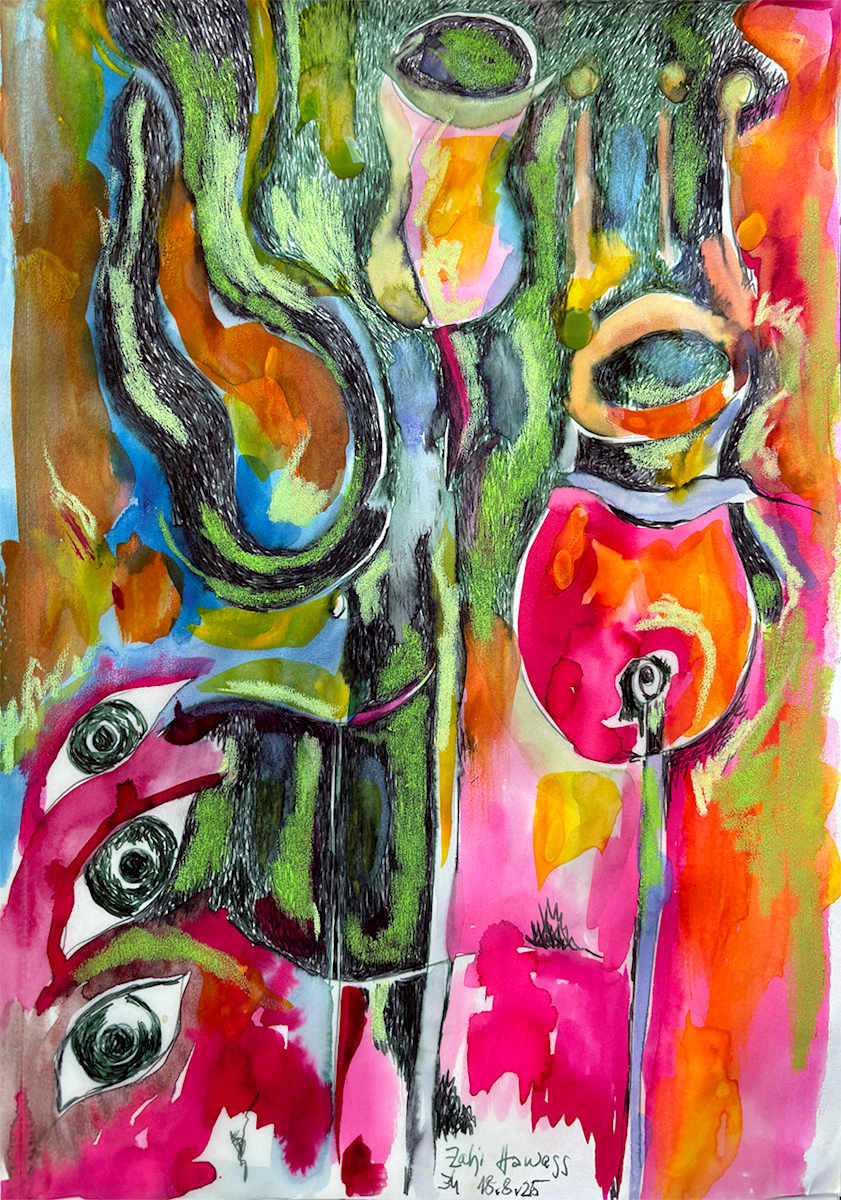 Zahi Hawass by Zari Harat by Zari Harat, Image 1.