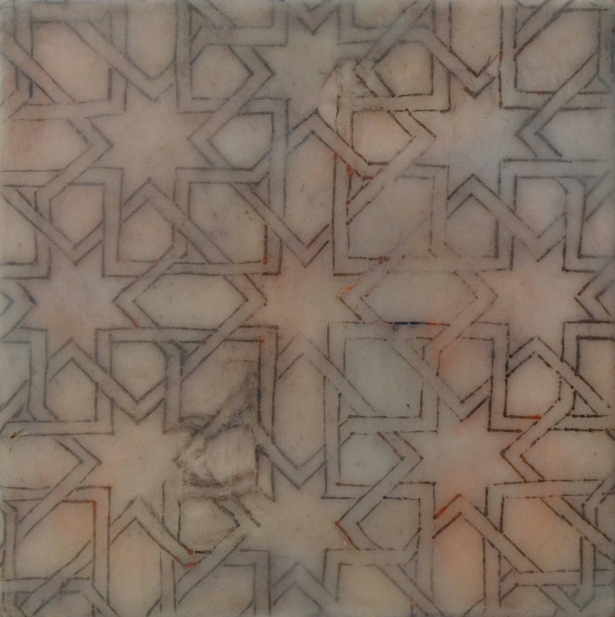 Encaustic Study 4, Image 1.