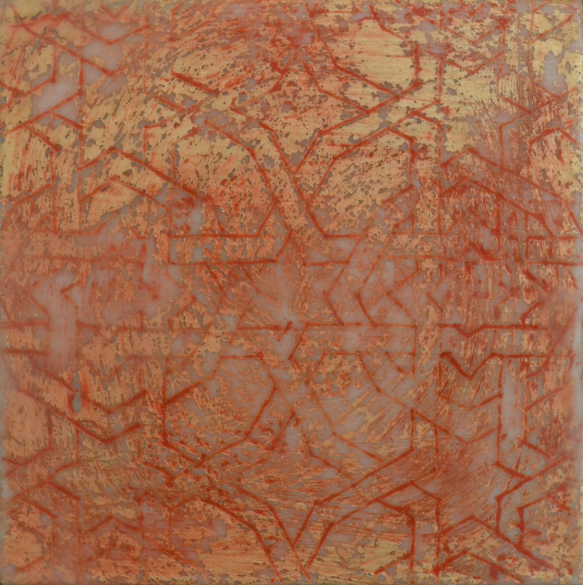 Encaustic Study 6, Image 1.