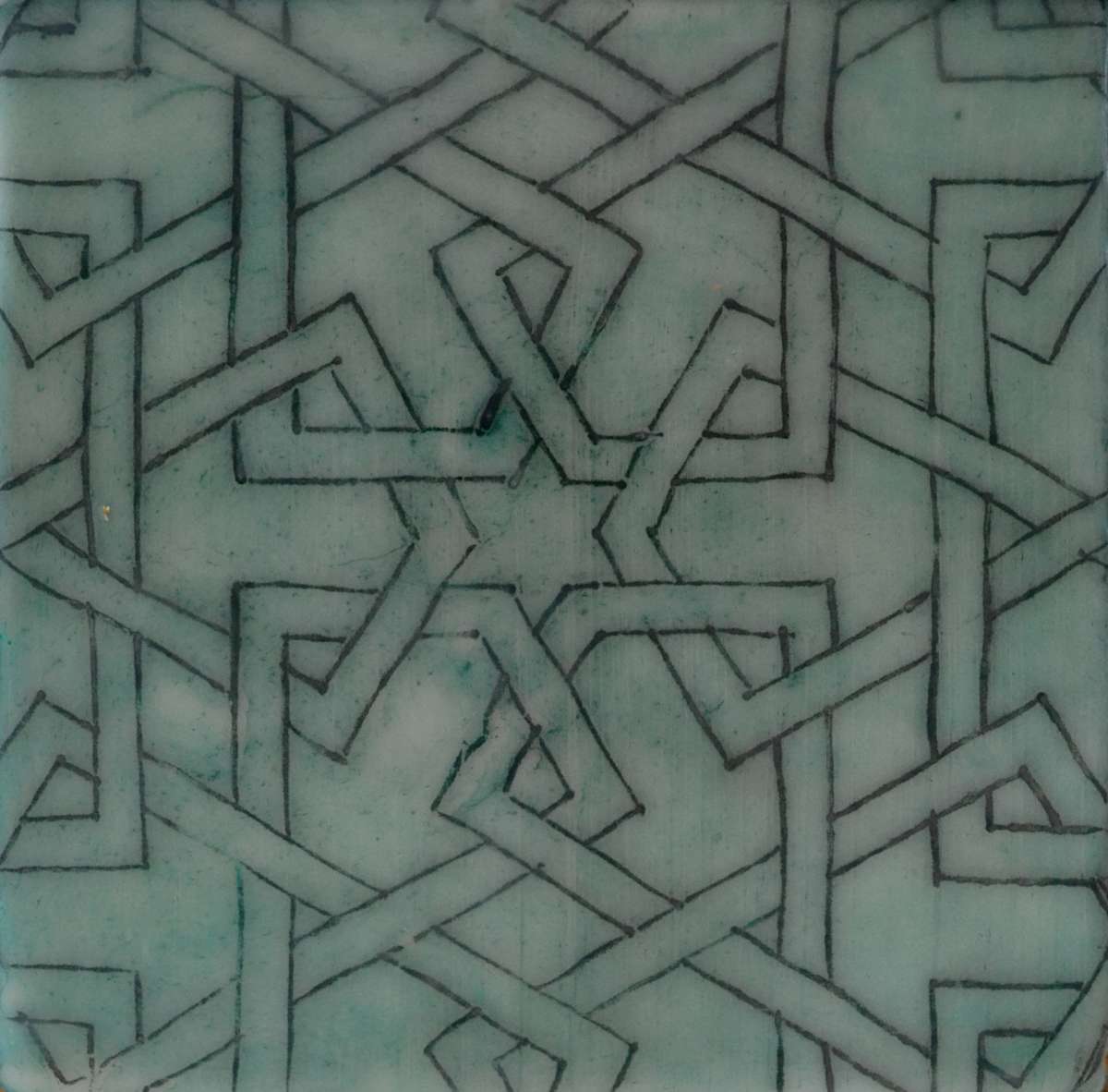 Encaustic Study 7, Image 1.