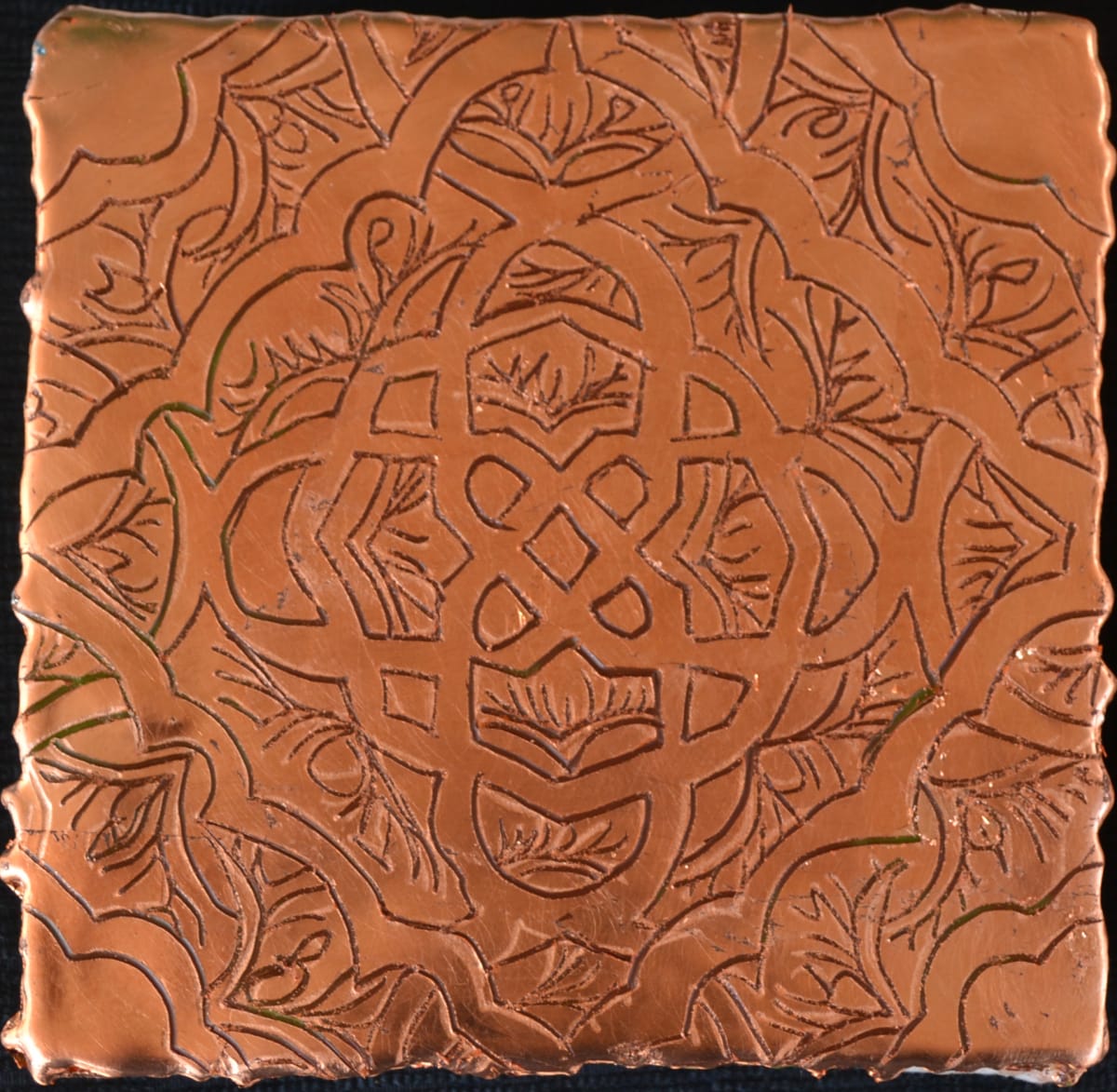 Encaustic Study 9, Image 1.