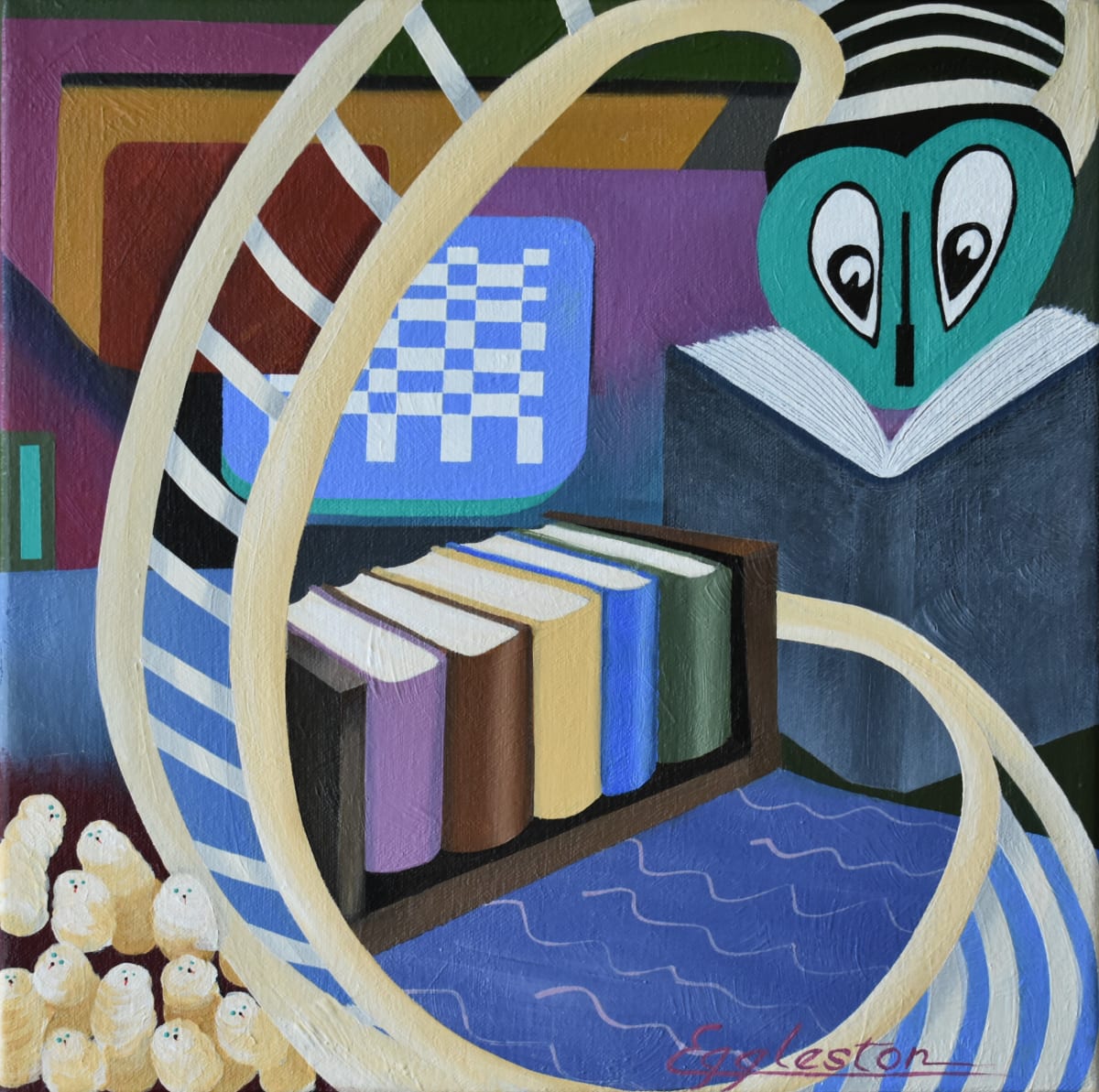 The Bookworm by Cheryl Eggleston 