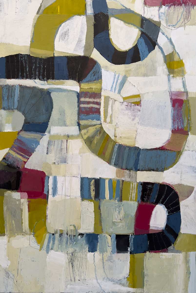 Rainbow Chutes by Aimee Bonham  Image: Rainbow Chutes 48"x32"