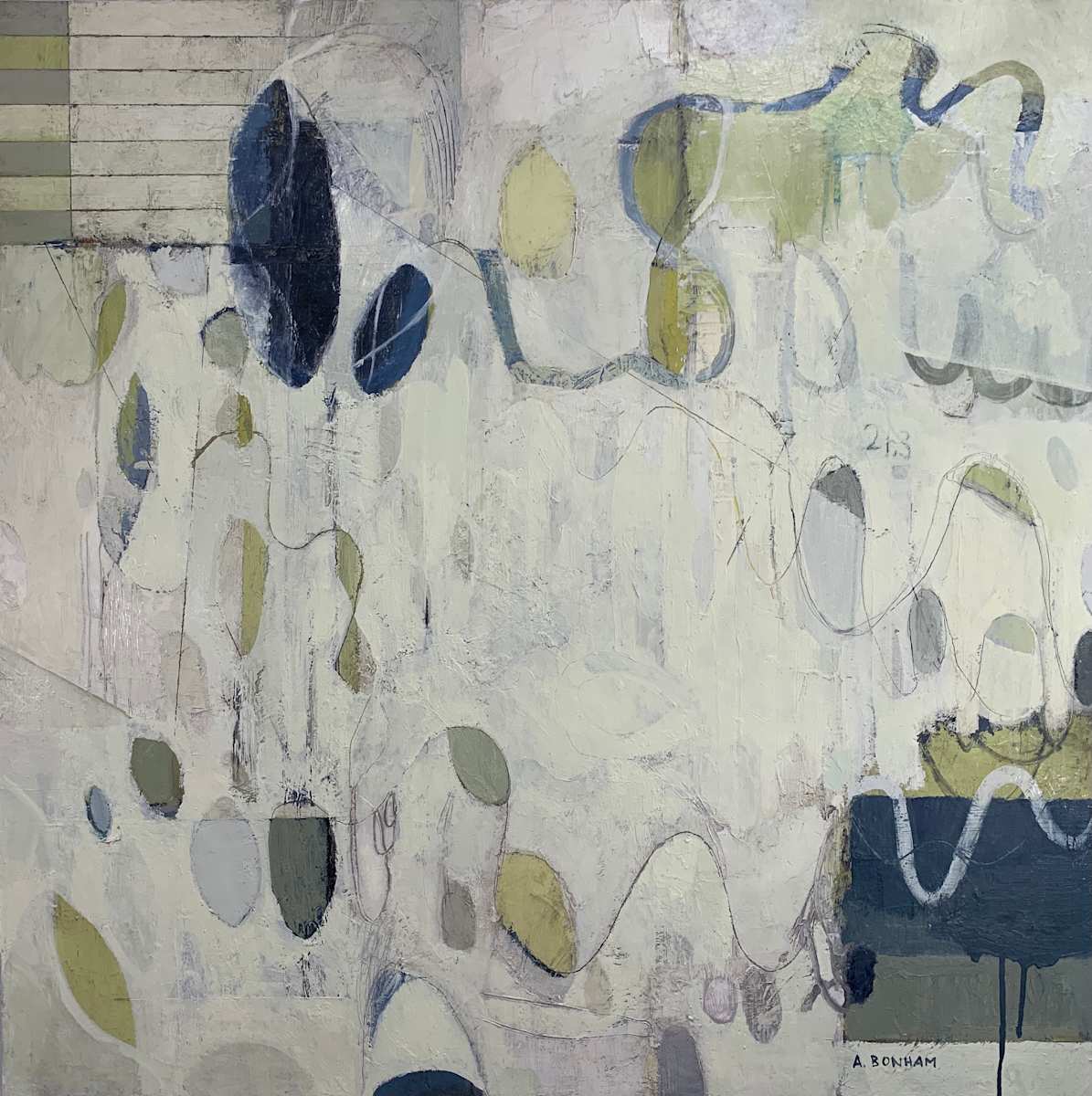 Unique 8P by Aimee Bonham  Image: Unique 8P 40"x40"