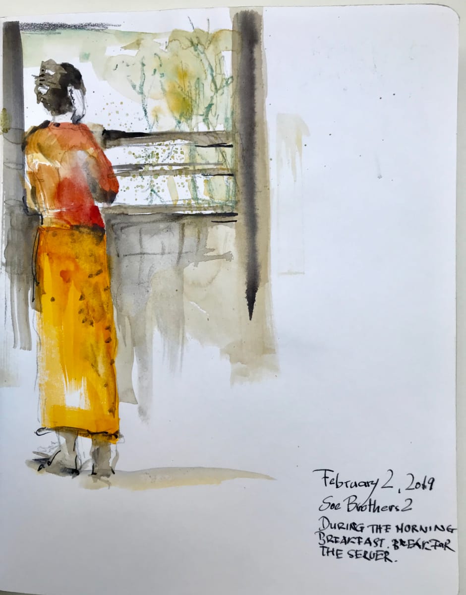 Myanmar Sketchbooks 2019 by Stefani Peter 