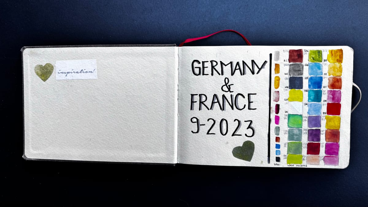 Sketchbook France 2022 by Stefani Peter 