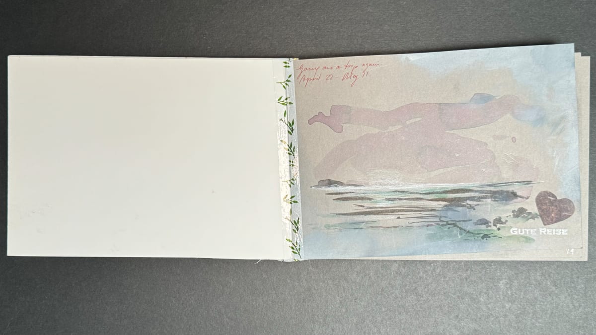 Sketchbook Germany 5 | 2024 by Stefani Peter  Image: Start of the Journey