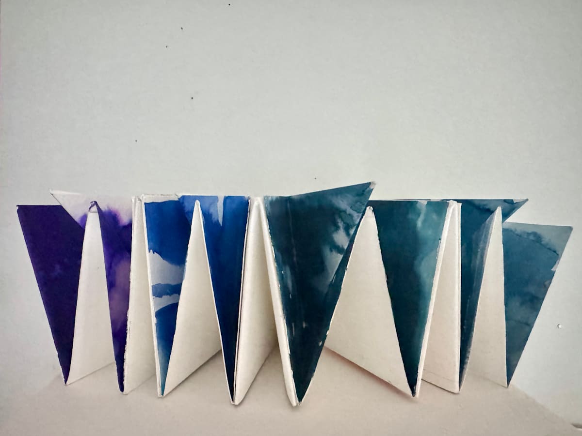 Blue Dragonfold by Stefani Peter 