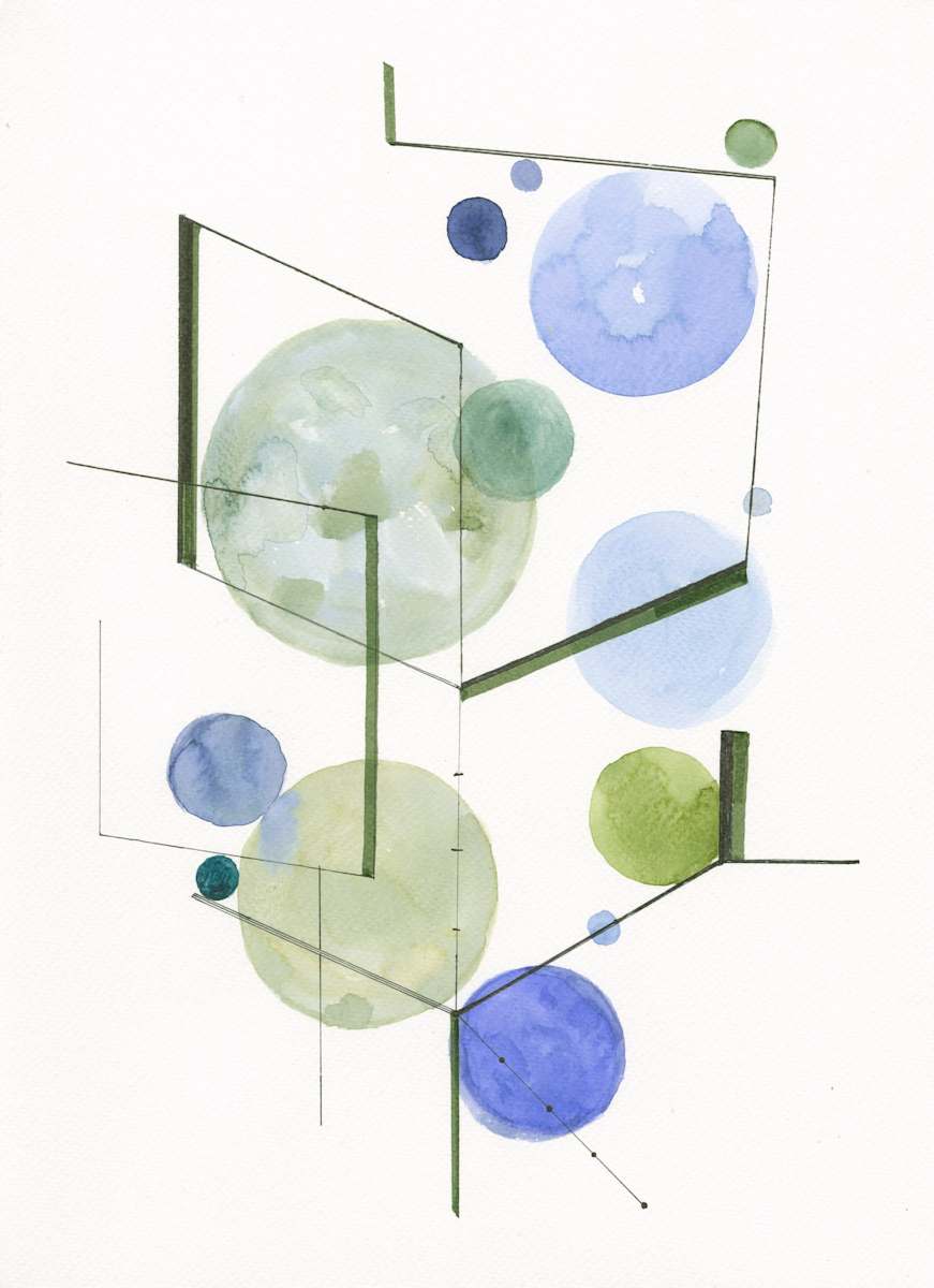 Veri Peri 4  (Schnittmengen) by Stefani Peter, Image 1.