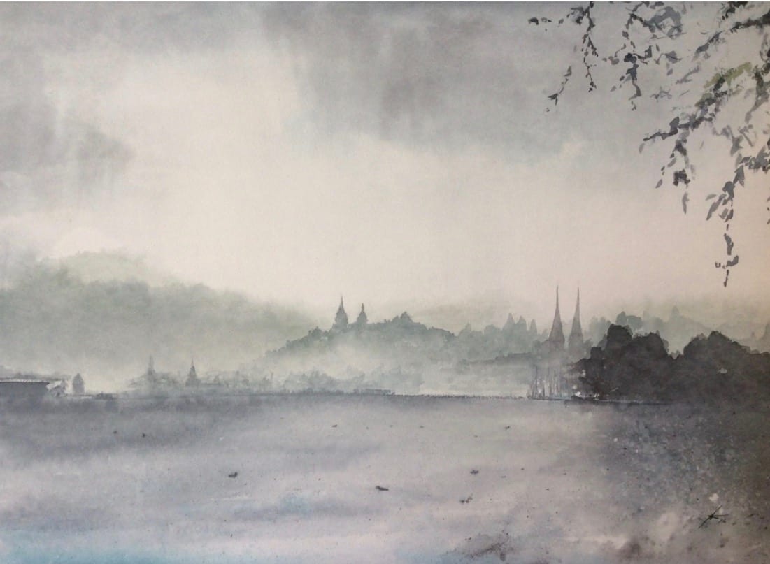Summer Storm by    Ian Clements 