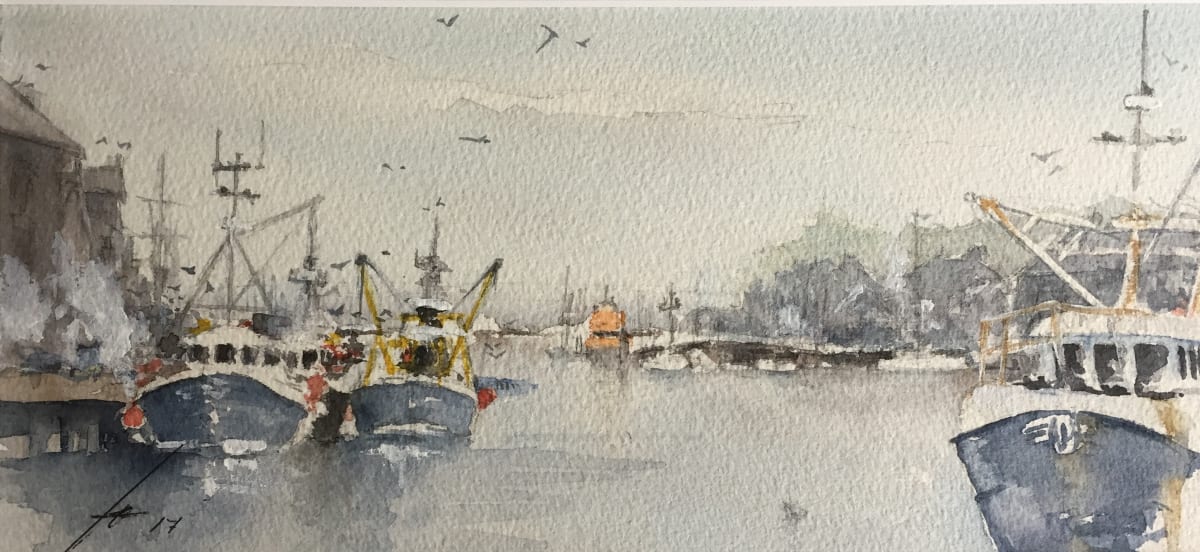 Waymouth Lifeboat by Ian Clements 