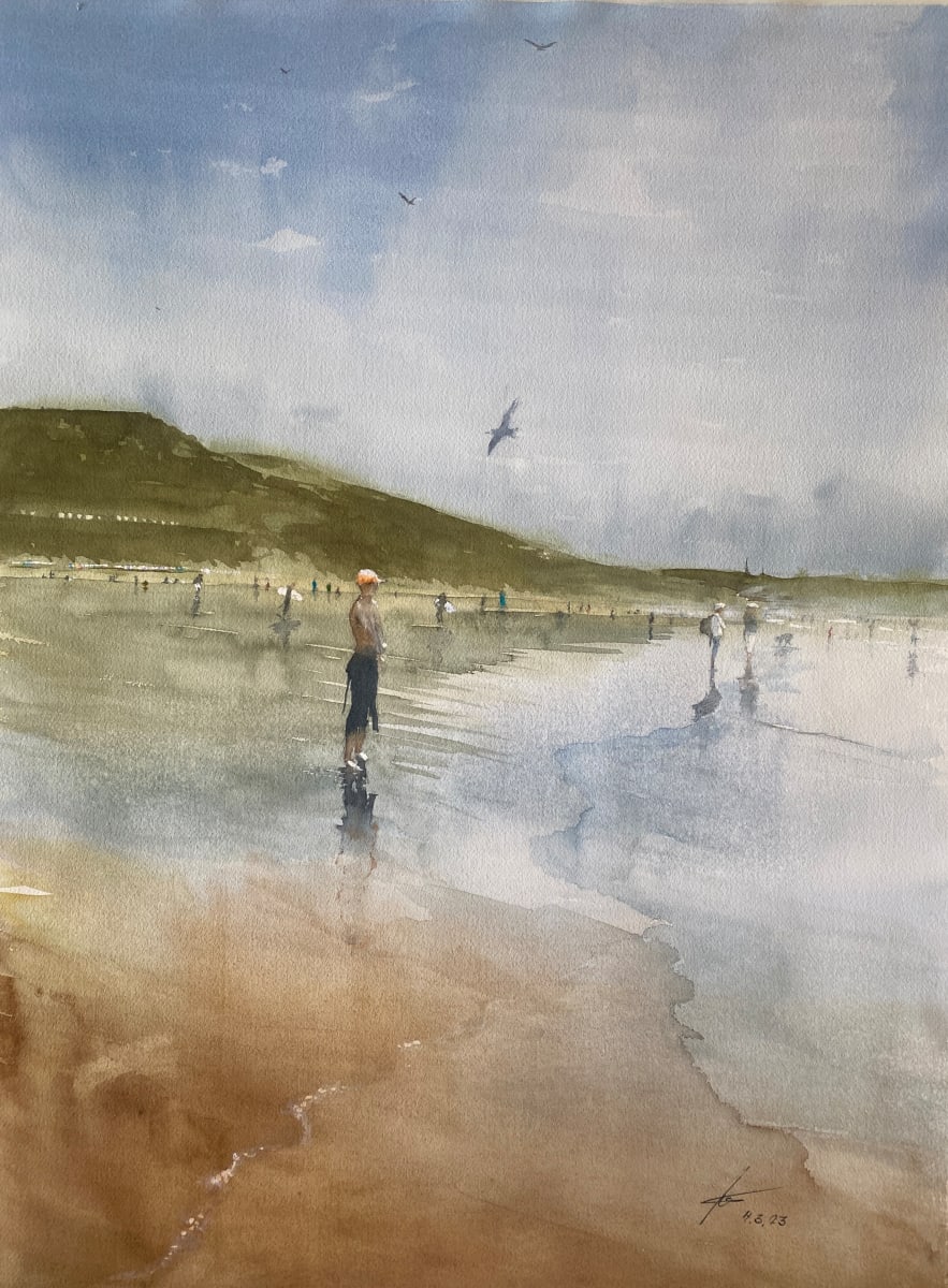 Woolocombe by Ian Clements 