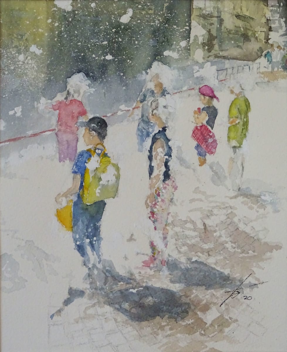 Playing with Foam by Ian Clements, Image 1.