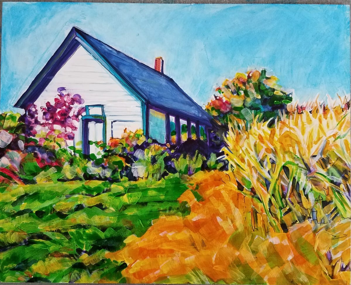 One-Room Schoolhouse, Rte. 53 by Alison P Darrow 
