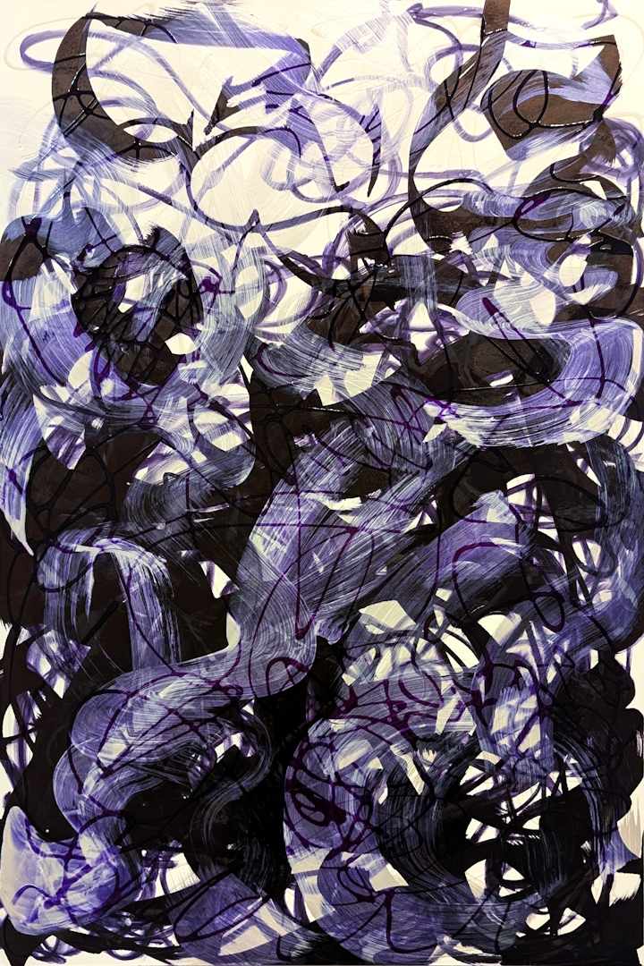 Umwelt (Carbon Black) by Alison P Darrow 