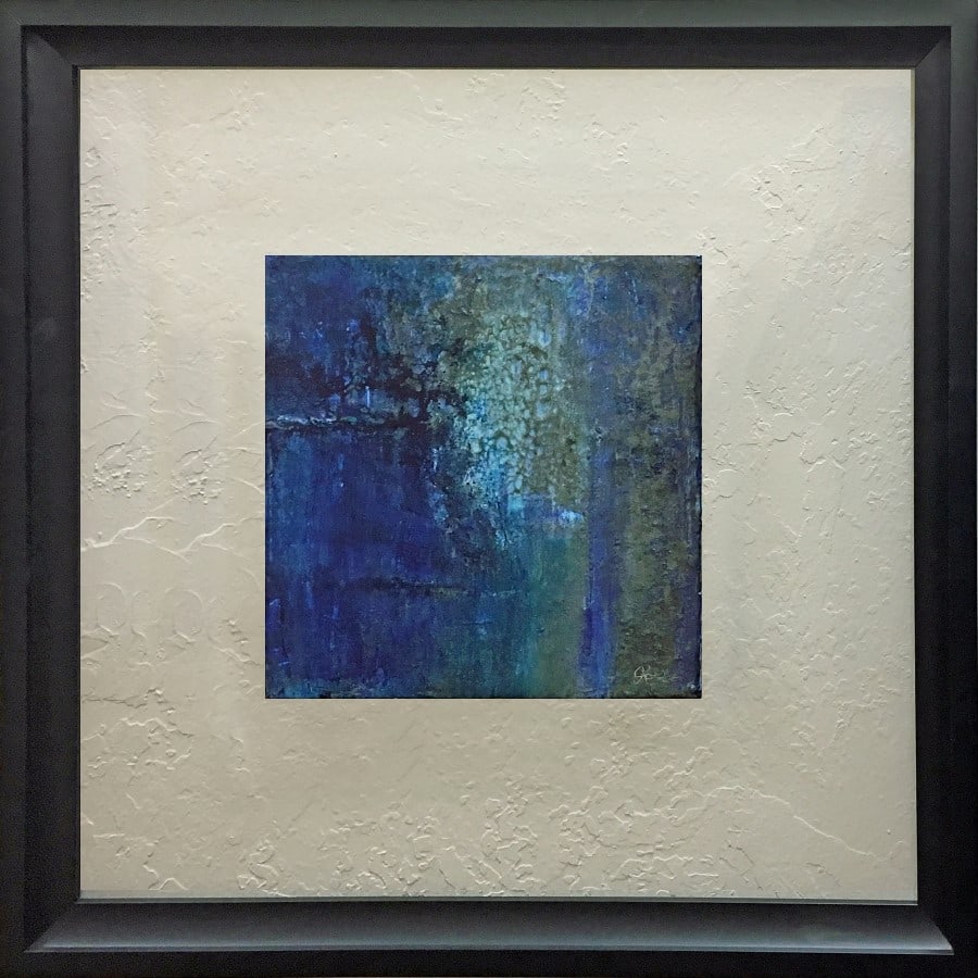 Abstract Encaustic by Julia Ross 