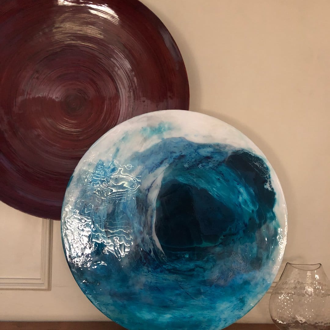 Wave Rolls In by Julia Ross 