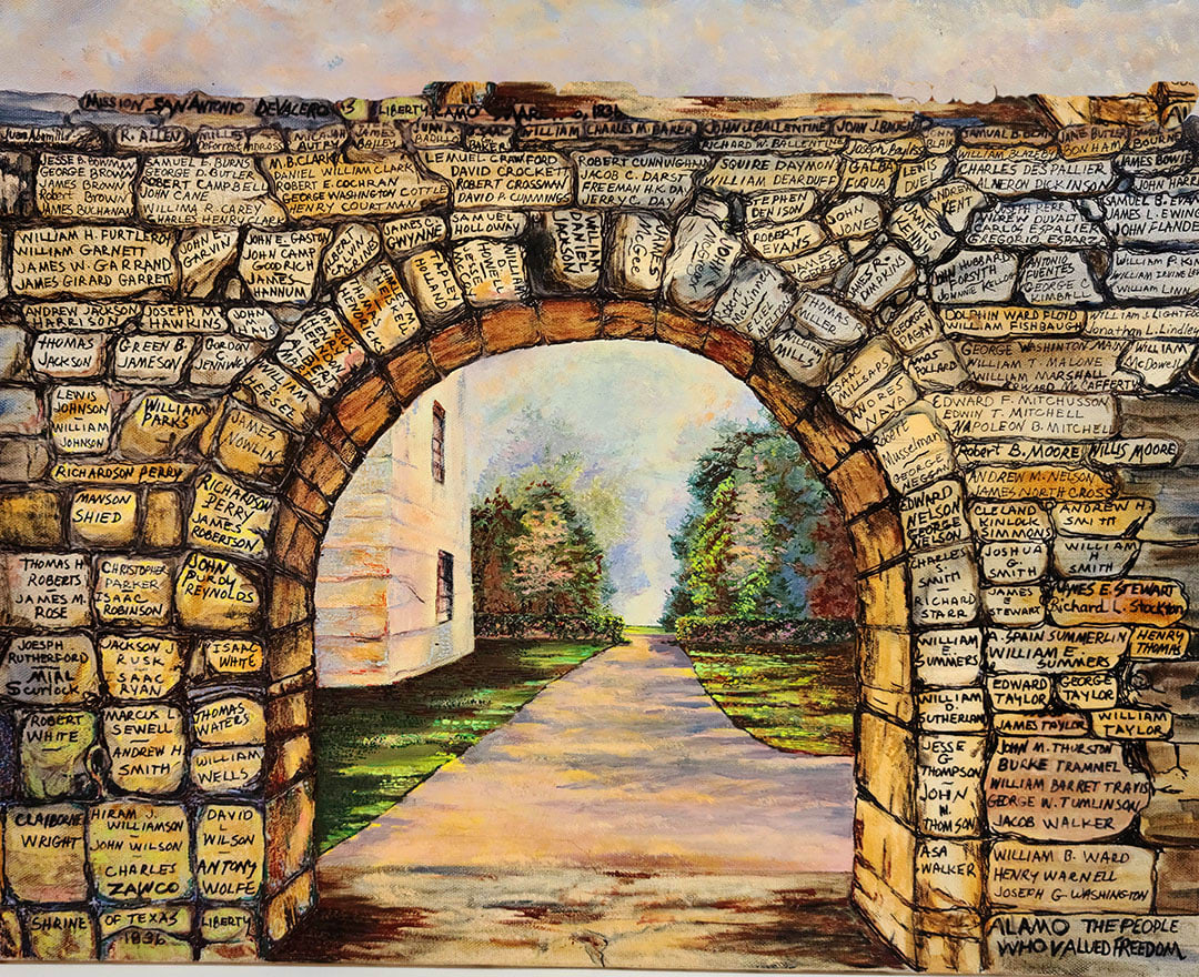Alamo by Sandra Longmore 