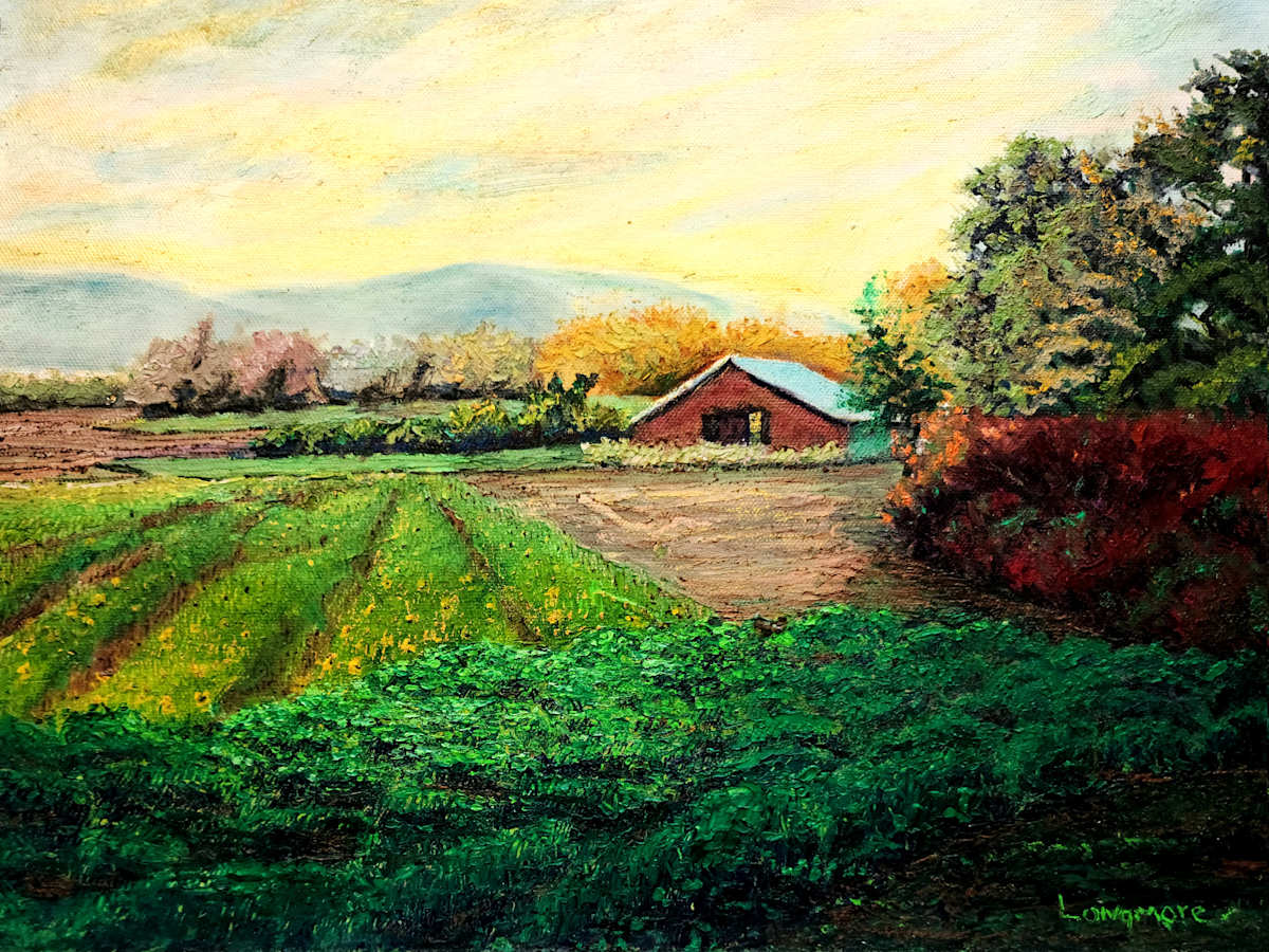 Red Barn Sauvies Island, Image 1.