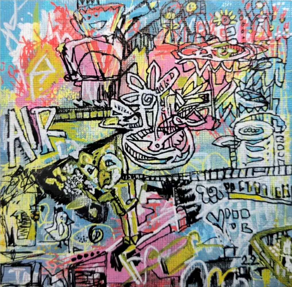 Schoolyard by Jasmine Leach 