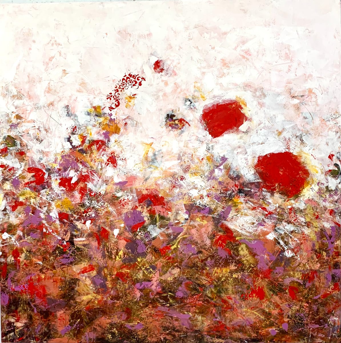 Summer Dancing  48 x 48 