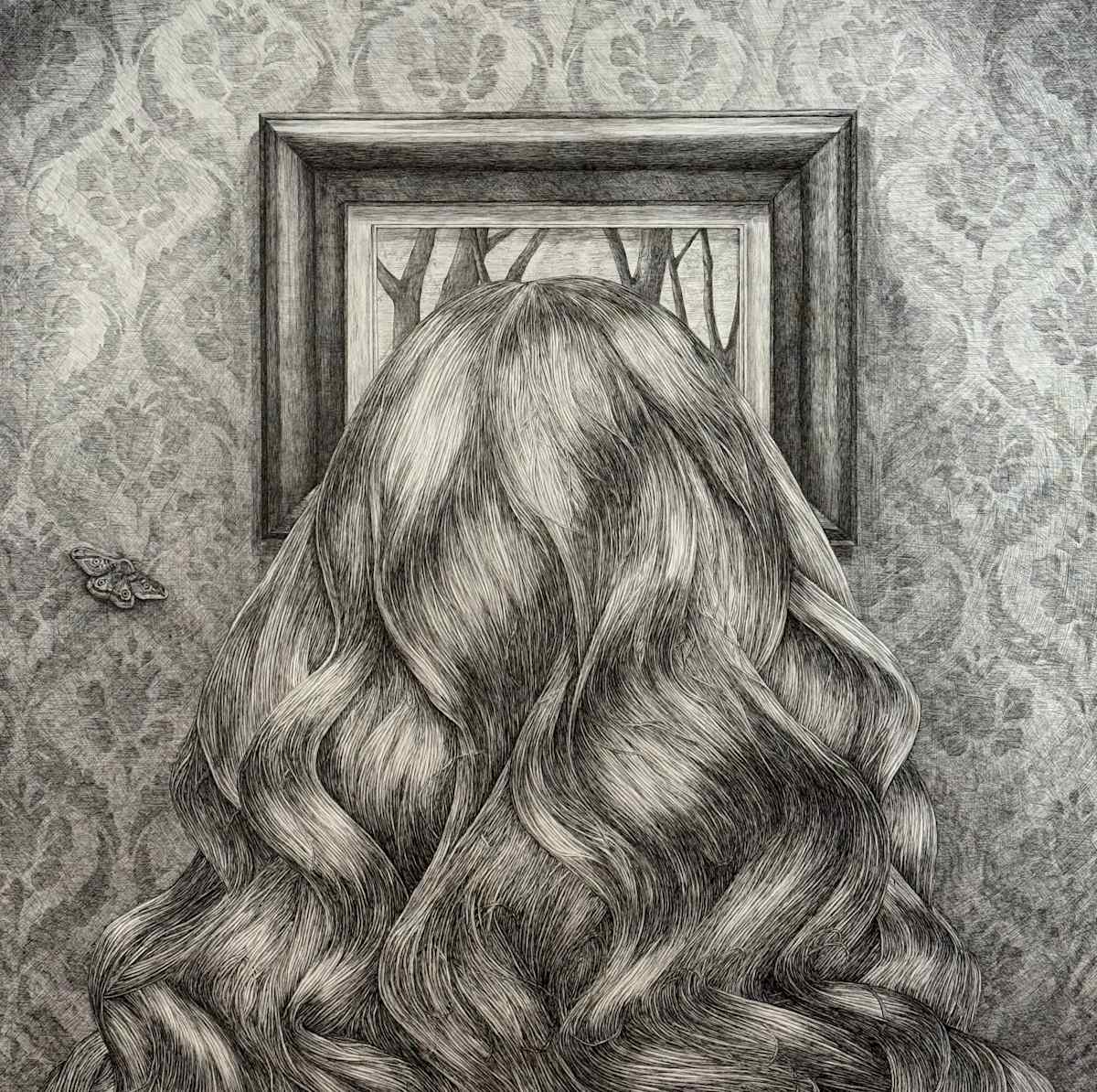 A moth (Part II) by Chinatsu Seya 