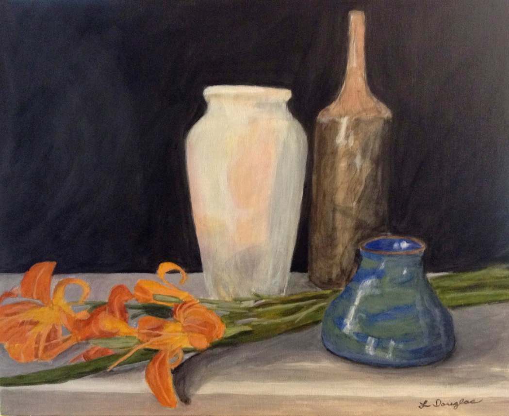 Daylilies by Louise Douglas, Image 1.