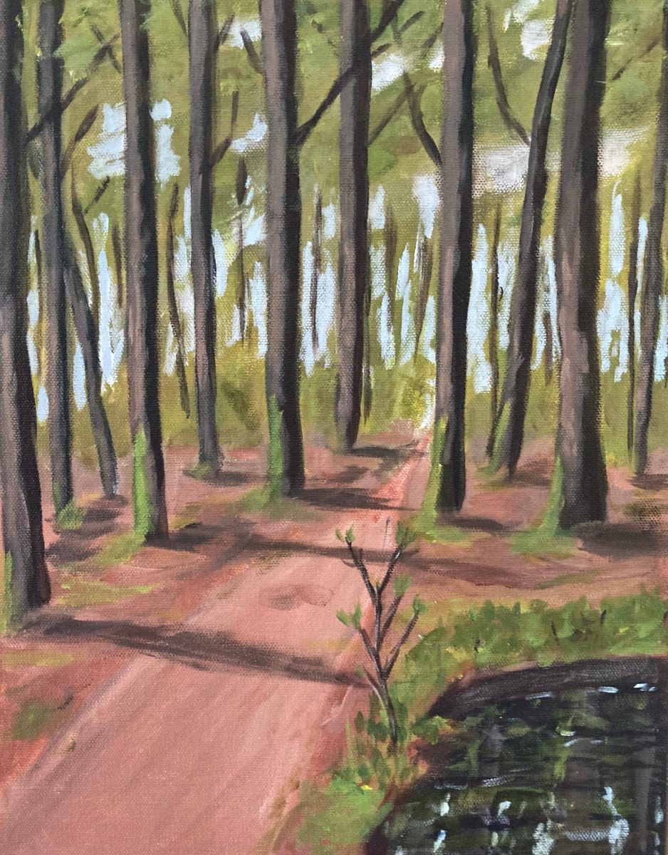 Forest Path by Louise Douglas 