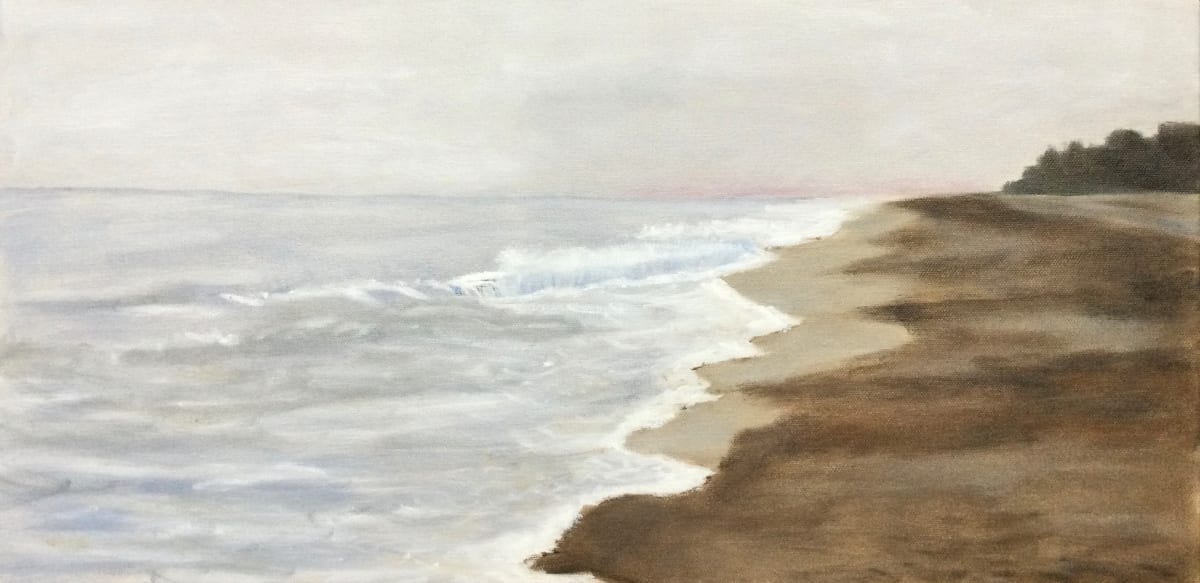 Winter Beach by Louise Douglas 