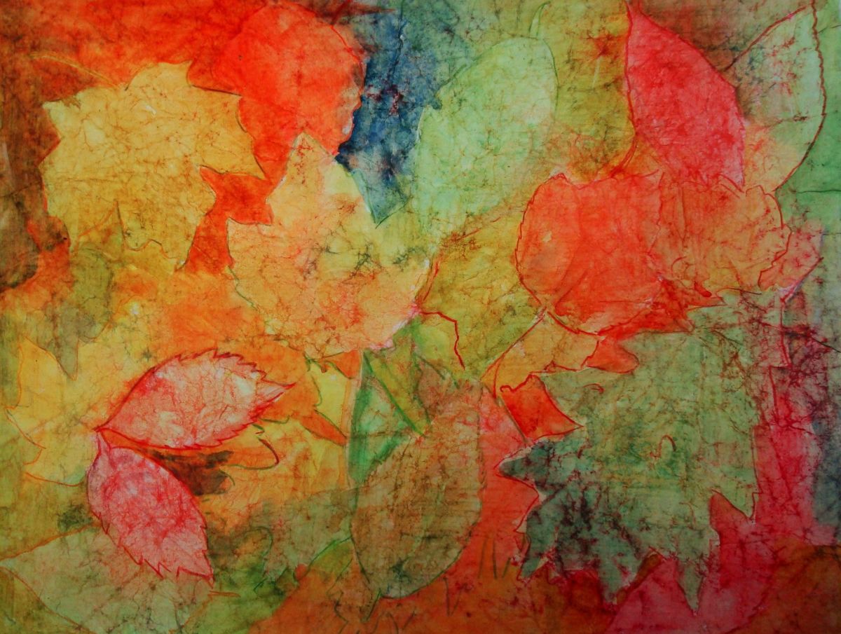 Fall leaves 7 by Louise Douglas 