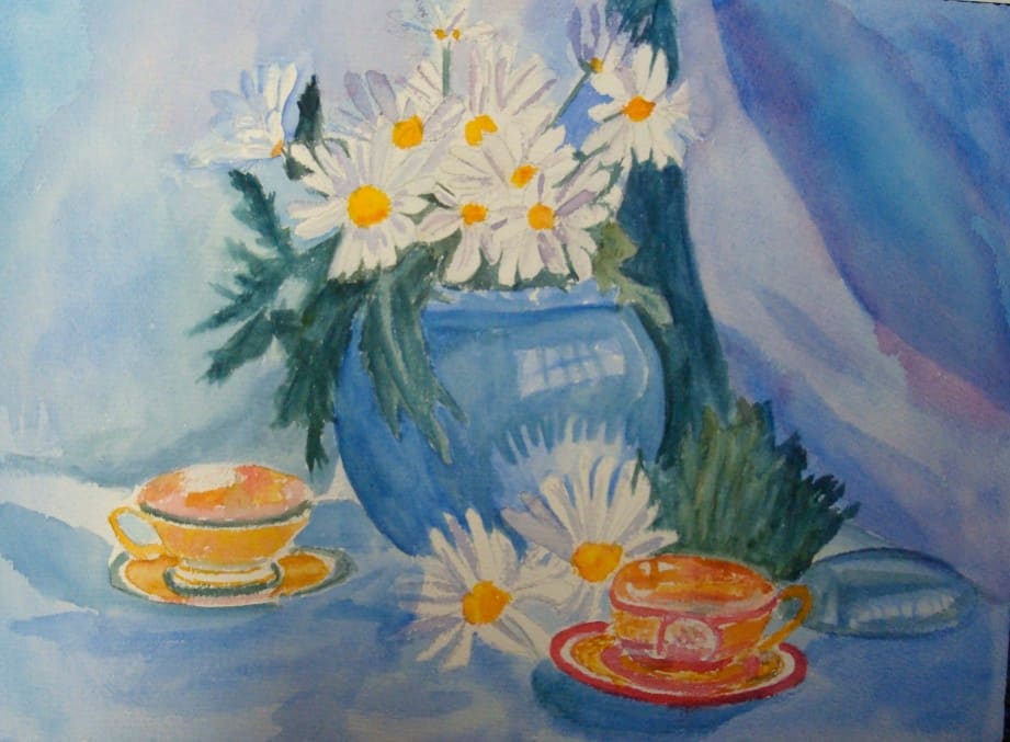 Daisy Still life by Louise Douglas, Image 1.