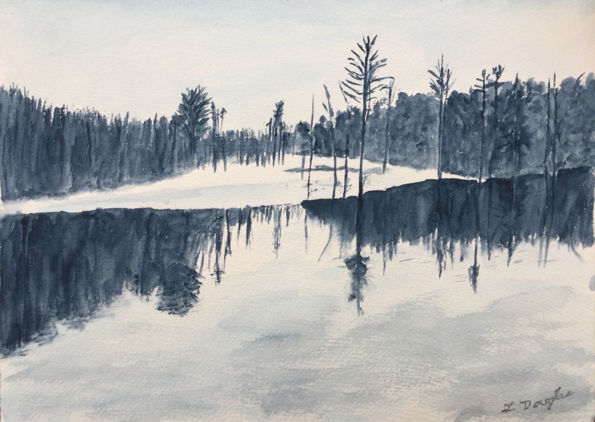 Winter Lake by Louise Douglas 