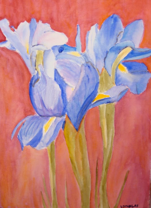 Mother's Day Irises by Louise Douglas, Image 1.